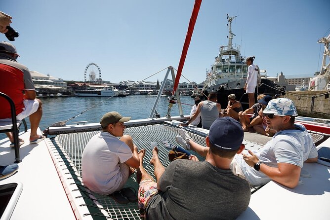 1- Hour Catamaran Cruise Cape Town - Crew service and the sightseeing commentary