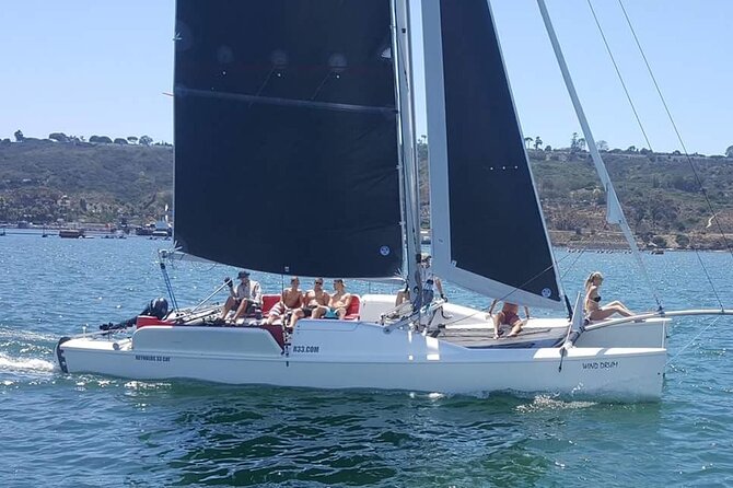 2.5-Hour Small-Group Catamaran Sailing Adventure with Drinks - Captain Commentary And Taking The Wheel