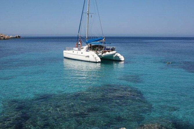2-Catamaran tour from Cannigione to the Maddalena Archipelago - Porto della Madonna, the natural swimming pool