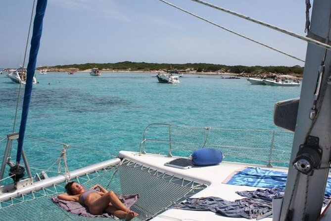 2-Catamaran tour from Cannigione to the Maddalena Archipelago - Razzoli, Santa Maria, and the northern park