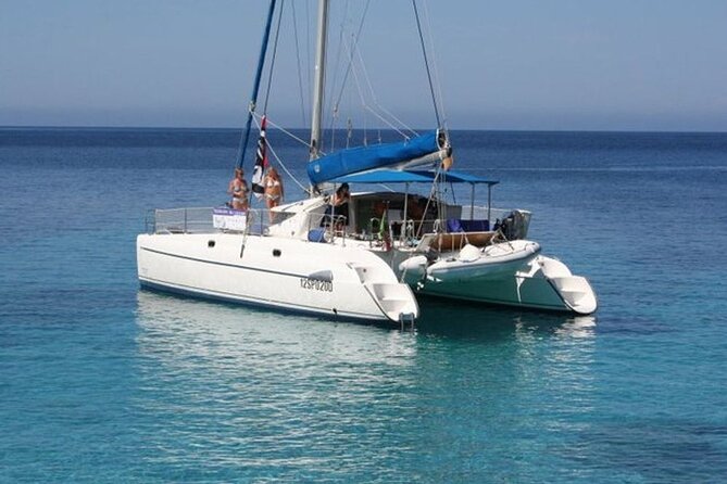 2-Catamaran tour from Cannigione to the Maddalena Archipelago - Lunch, aperitif, and drinks on board