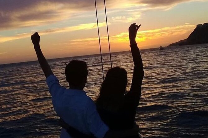 2 Hour Sunset Tour on Catamaran in Cabo San Lucas - The second Arch pass after dark