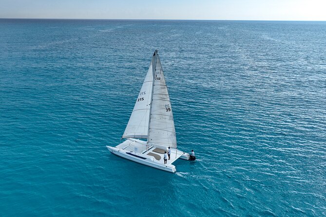 2 in 1 Catamaran to Isla Mujeres Tour from Cancun with Open Bar - What this Cancun catamaran day is really like