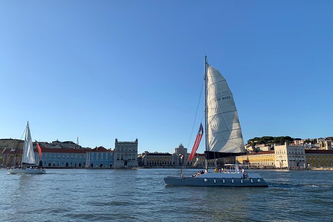 2H Private Sailing Catamaran "Vertigo" Tour in Lisbon up to 18pax - The Discovery Monument and Portugal’s maritime story