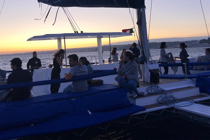 2H Private Sailing Catamaran "Vertigo" Tour in Lisbon up to 18pax - The Christ statue across the water