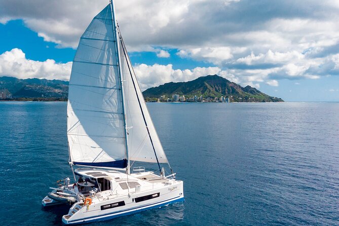 2hr Luxury Private Sailing Catamaran in Waikiki for 1-6 People - Waikiki from the water