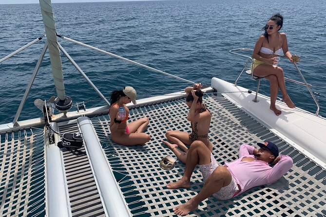 3.5hr Private Catamaran Cruise with Snorkeling, DJ, Bar, Food - Food, drinks, and the important lunch warning