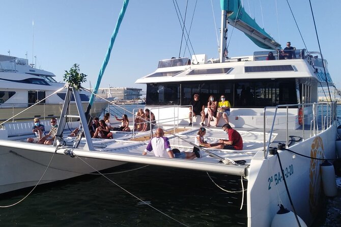 3-Hours Catamaran Tour in Malaga with Paella - Sailing past Malagueta Beach