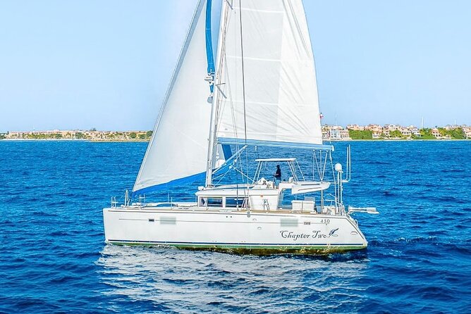 4 Hours Exclusive 45' Lagoon Catamaran Experience - What this Puerto Aventuras catamaran day is really like