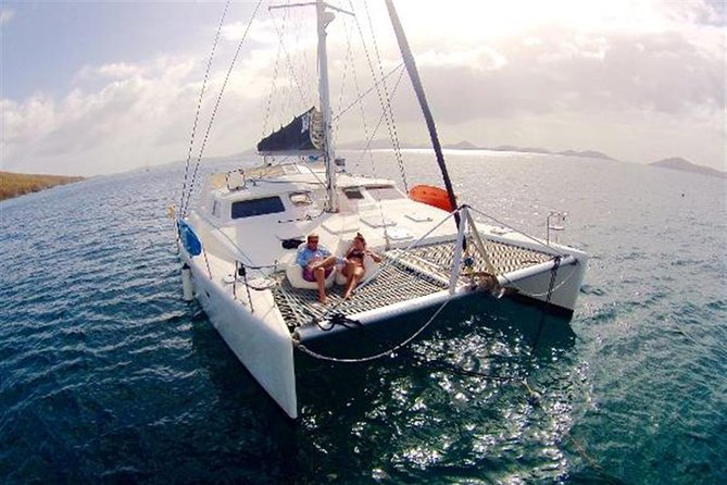 50' Luxury Yacht. Private Full or Half Day Catamaran Snorkel, & Beach Experience - St. John’s Beaches and Sea Life