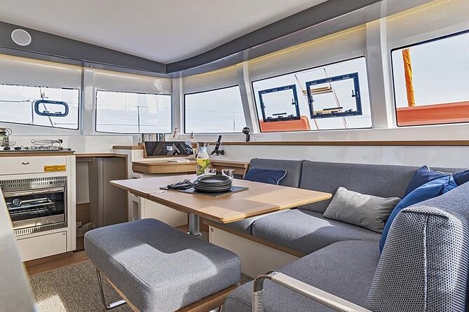 8-Hour Catamaran Charter from Valletta, Malta - Malta’s coast from the deck