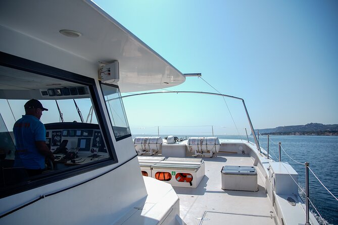 A Day at Sea by Catamaran from Calpe or Altea with Paella - Calpe, natural park views, and the first stretch at sea