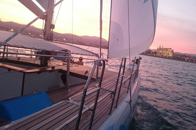 Adult Only Sunset Catamaran Palma bay - Sailing across Palma Bay at sunset