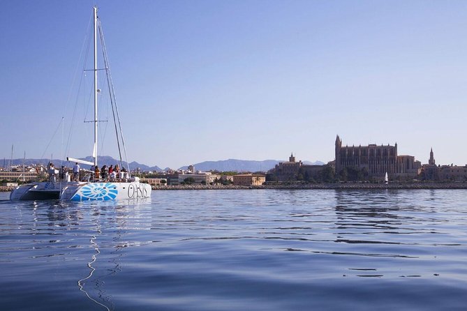 Adult Only Sunset Catamaran Palma bay - Starting from Palma and getting settled onboard