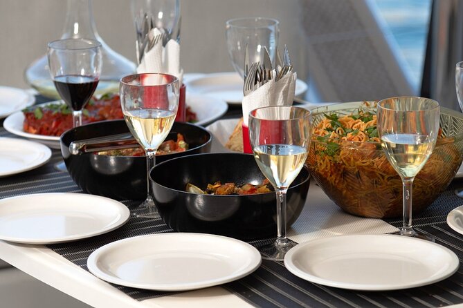 Ag. Nikolaos Catamaran to Spinalonga - Gourmet Meal & Water Toys - A Mediterranean lunch with an open bar