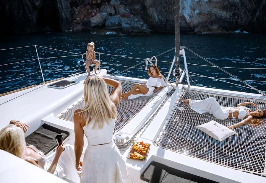 Ag.Nikolaos: Catamaran Trip with Sushi, Drinks, & Water Toys - Is $145 a Good Value?
