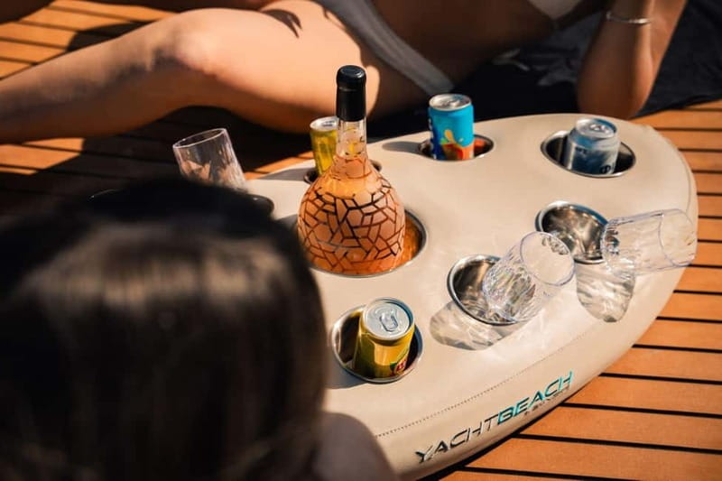 Agios Nikolaos: Sailing Trip Catamaran Lunch and Water Toys - What the boat feels like for a full day