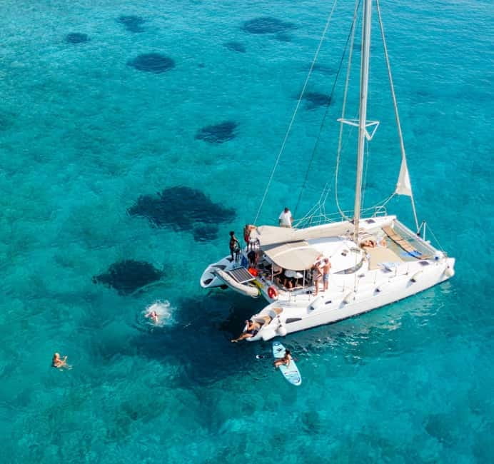 Agios Nikolaos: Spinalonga and Kolokytha Catamaran with Meal - Schistra Bay, lunch, and a second chance to swim
