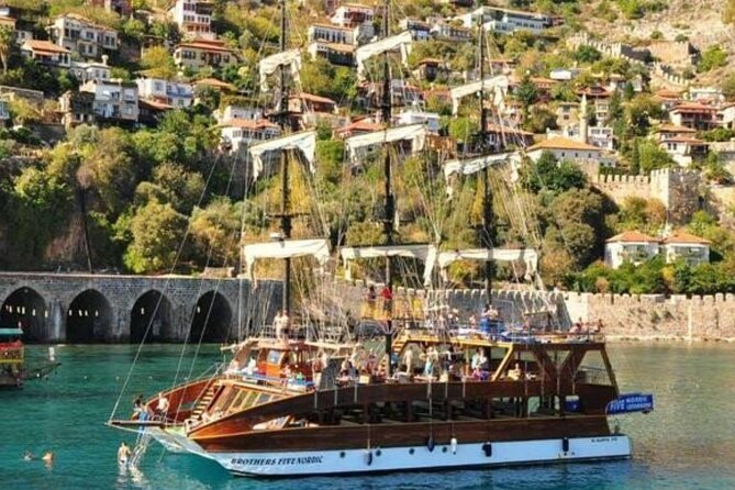 Alanya Catamaran Boat with Swimming and Snorkelling Activity - Seeing Alanya from its best angle
