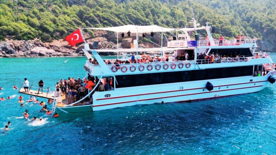 Alanya White Pearl Catamaran Cruise – Scenic Views & Swim - Setting Out From Alanya Marina