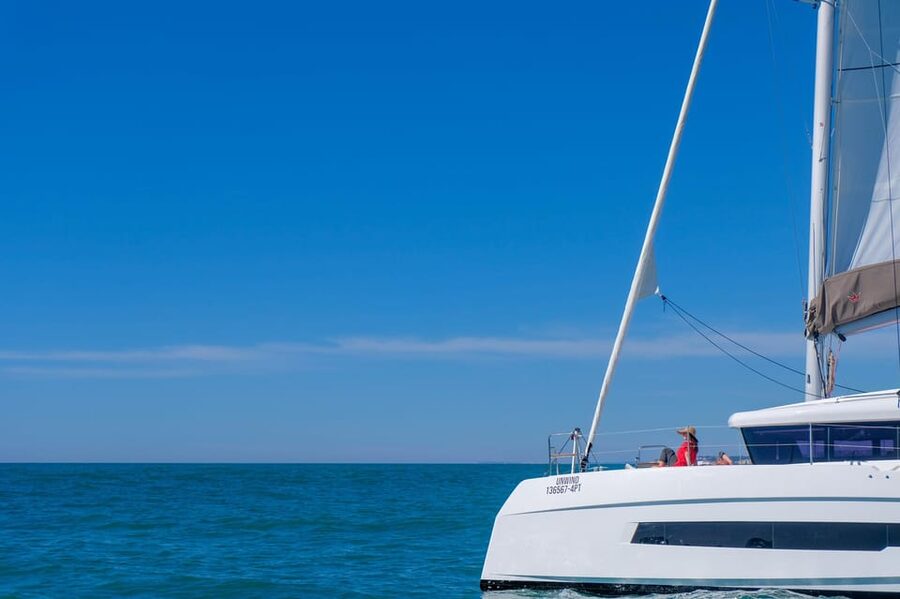 Albufeira: Algarve Half-Day Private Catamaran Charter - Meeting the crew at Albufeira Marina