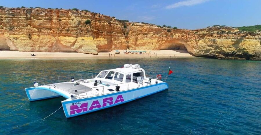 Albufeira: Catamaran Cruise with BBQ & Open Bar on the Beach - Key points to know before you book