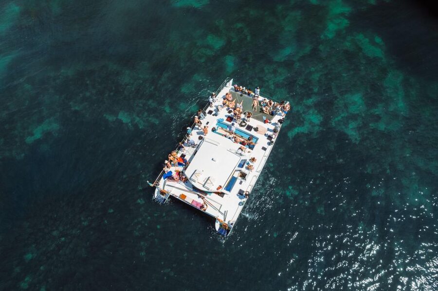 Albufeira: Caves and Coastline Catamaran Cruise to Benagil - What $35 buys you