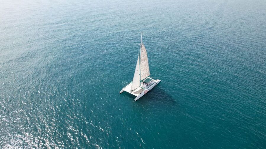 Altea: Catamaran Party Boat - My verdict: book it for music, not quiet sightseeing