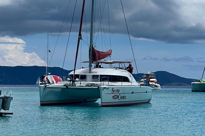 Amazing Half Day Private Boat Charter on Luxury Sailing Catamaran - Leaving Red Hook on Second Chance