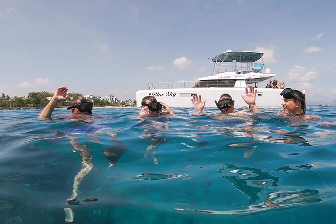 Amber Cove & Taino Bay Shore Excursion, Private Charter on Blue Sky Catamaran - Choosing morning, afternoon, or sunset