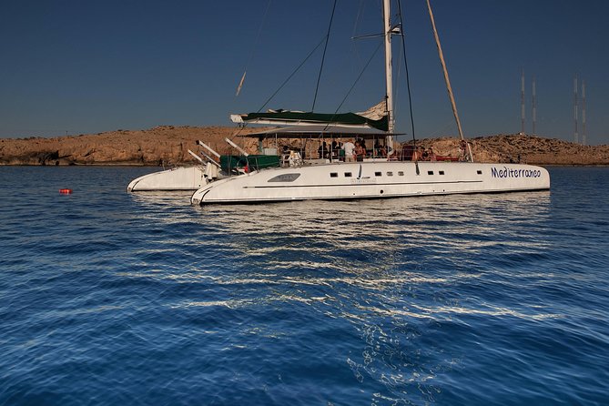 Aqua Catamaran Cruise from Protaras - Setting out from Green Bay Jetty in Protaras