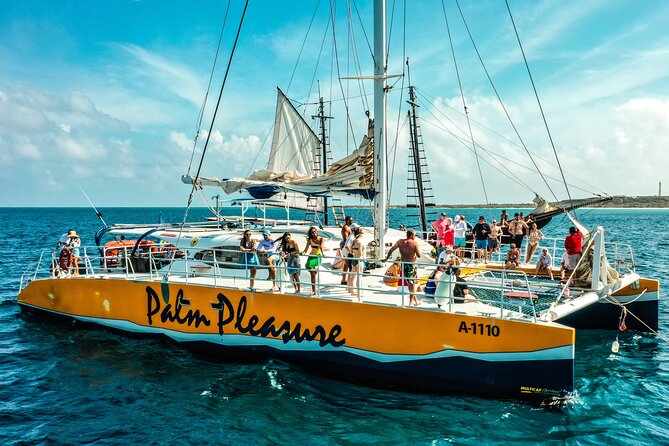 Aruba Morning Snorkel Sail aboard Palm Pleasure Catamaran - What the Palm Pleasure morning feels like