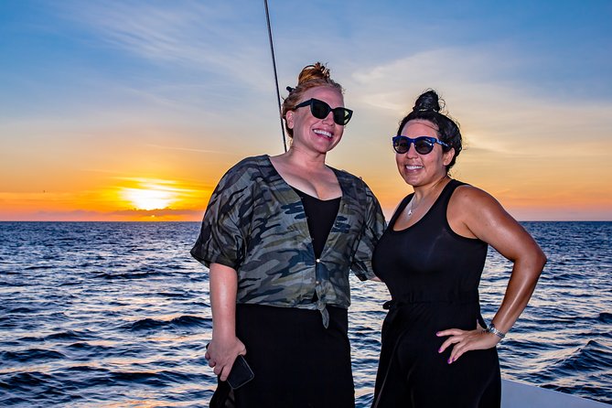 Aruba Sunset Sail Cruise Aboard The Dolphin Catamaran - The north coast views and the sunset