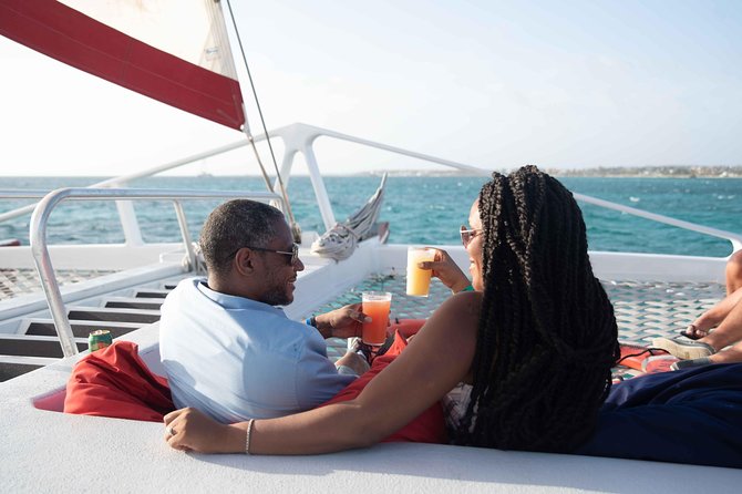 Aruba Sunset Sail Dinner Cruise with Open Bar by Catamaran - Music, Conversation, and a Casual Dance Floor