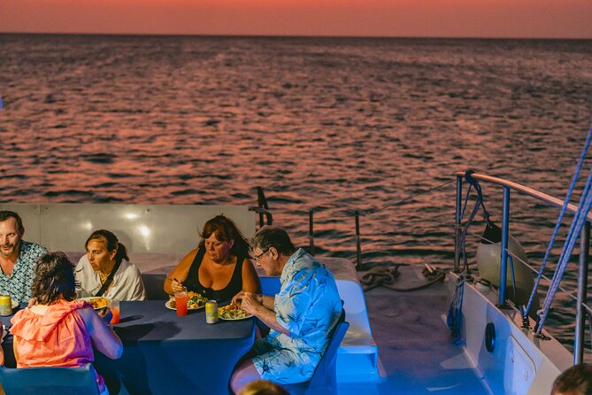 Aruba Sunset Sail Dinner Cruise with Open Bar by Catamaran - Timing, Comfort, and the Return to Palm Beach
