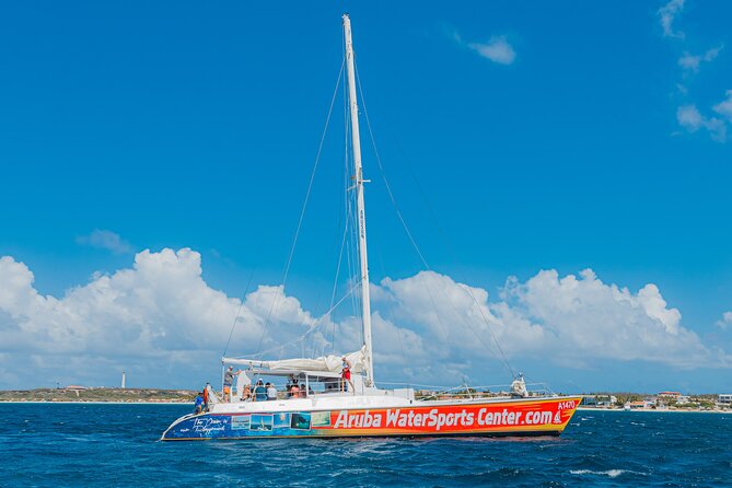 Aruba Sunset Sail - The Arusun Catamaran - The Boca Catalina snorkeling option
