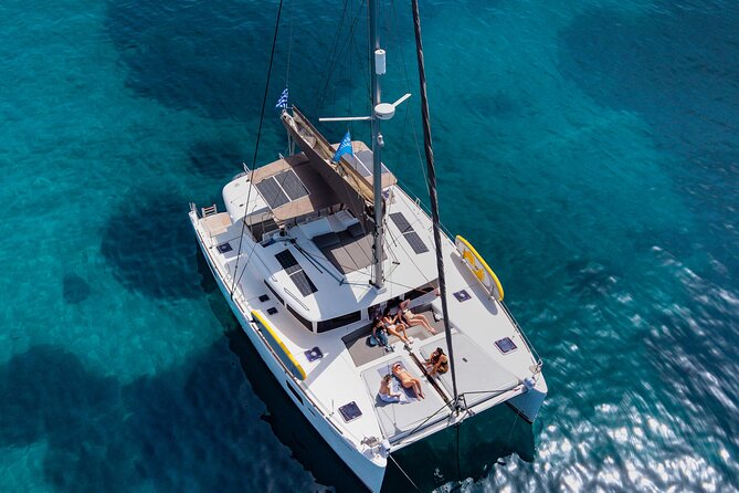 Athens Catamaran Half Day Semi Private Cruise Tour - What the $192.81 price really covers