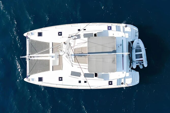 Athens Catamaran Half Day Semi Private Cruise Tour - The 45-minute sail toward Fleves