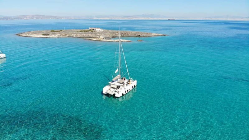 Athens: Half-Day Morning Catamaran Cruise with Meal & Drinks - Key points at a glance