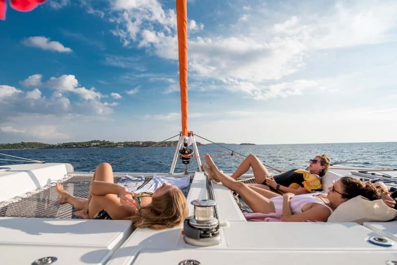 Athens: Half-Day Morning Catamaran Cruise with Meal & Drinks - Leaving Alimos Marina for the Athenian Riviera