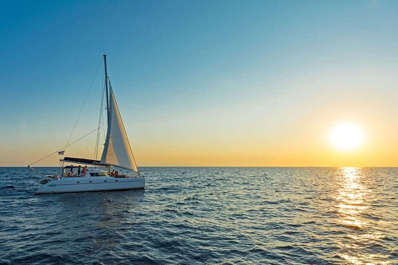 Athens: Half-Day Sunset Catamaran Cruise with Meal & Drinks - What the $159 price really covers