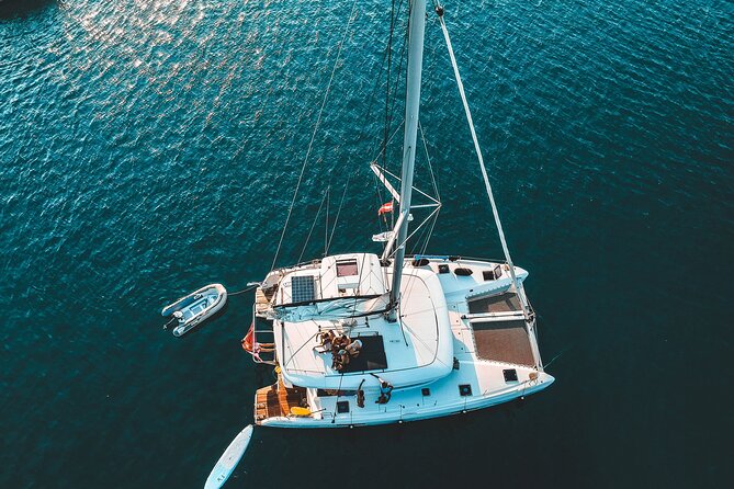Athens Private Full day Catamaran cruise with meal & drinks - Vagia: a quieter second swim stop