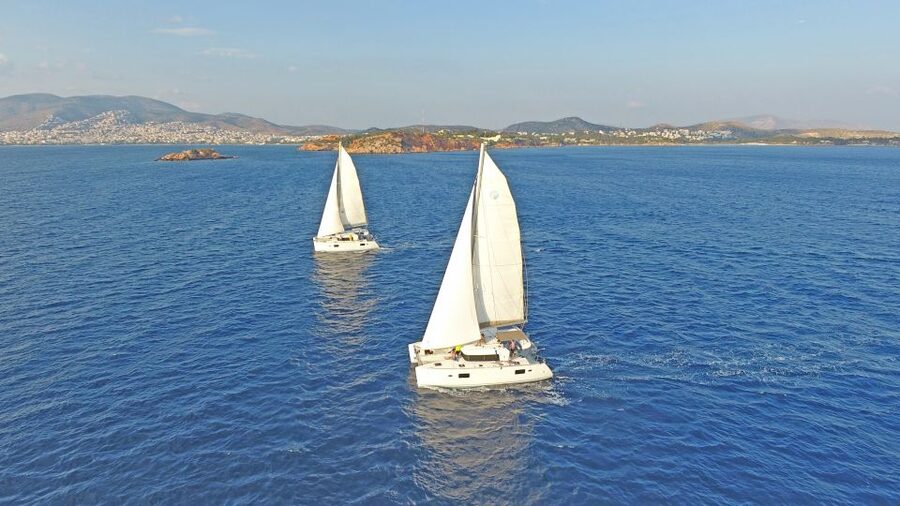 Athens: Riviera Catamaran Cruise with Meal and Drinks - Leaving Athens for Alimos Marina