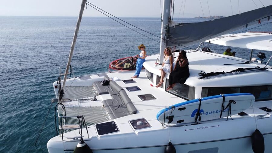 Athens: Riviera Catamaran Tour with Fresh Meal and Drinks - Key things to know before you book