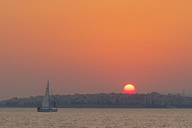 Athens Riviera Catamaran tour with fresh Meal Drinks and Swimming - Leaving Alimos Marina for the Athenian coast