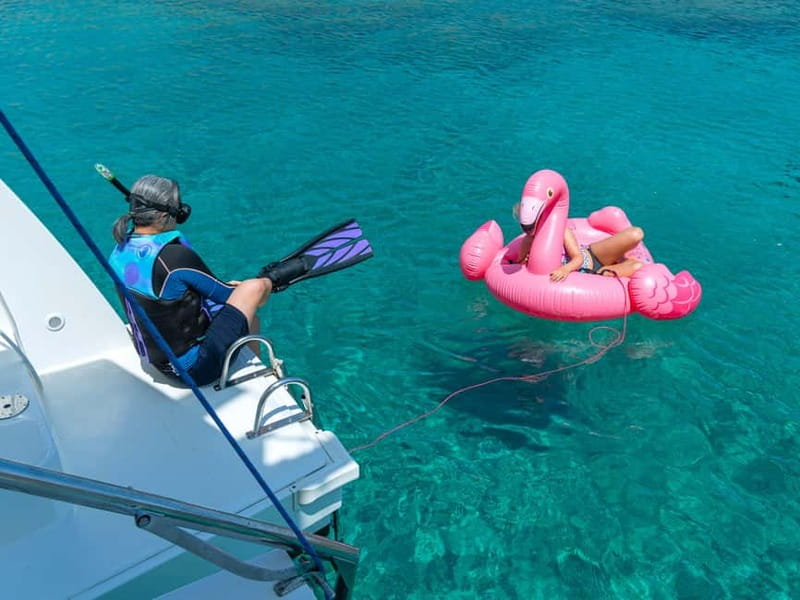 Ayia Napa: Afternoon Catamaran Cruise with Lunch & Open Bar - Space, service, and group size