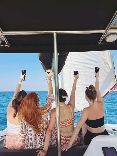 Ayia Napa: Afternoon Catamaran Cruise with Lunch & Open Bar - The long return and Cyprus sunset