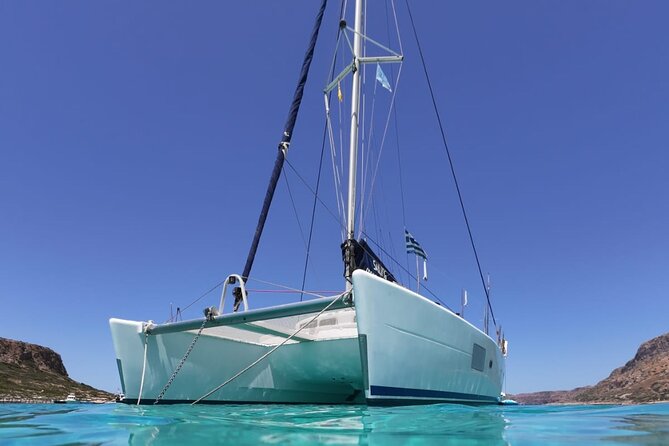 Balos Catamaran Private Sailing Cruise with Lunch - Lunch with Cretan flavors, not just boat snacks