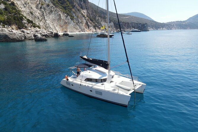 Balos Catamaran Private Sailing Cruise with Lunch - Balos Lagoon: two hours for swimming and quiet time