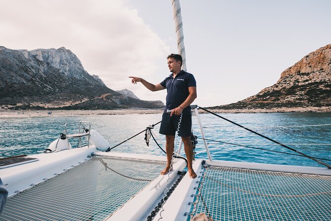 Balos & Gramvousa Luxury Catamaran Sailing Cruise from Kissamos - Gramvousa Island and Its Fortress